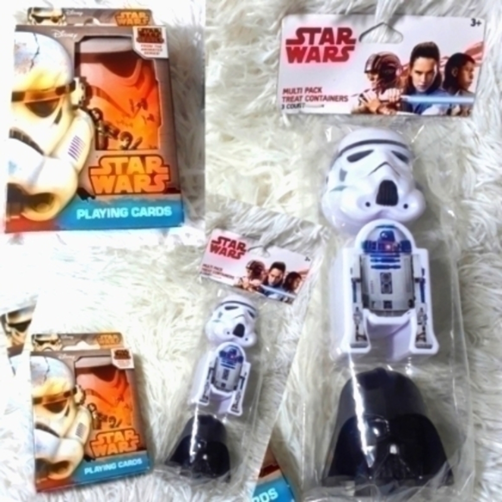 Star Wars Fun Pack Cards And Snack Canisters Set